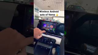 Touch response check of wireless android auto 👍 ft. Hyundai Verna | Mayank Arya