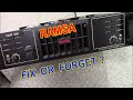 Ramsa PA amplifier repair attempt of dead channel