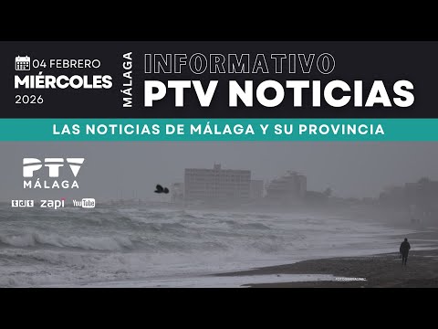 📺 PTV NOTICIAS MÁLAGA HD | Se desbordan los ríos de la zona occidental y el Guadalorce | 04 feb