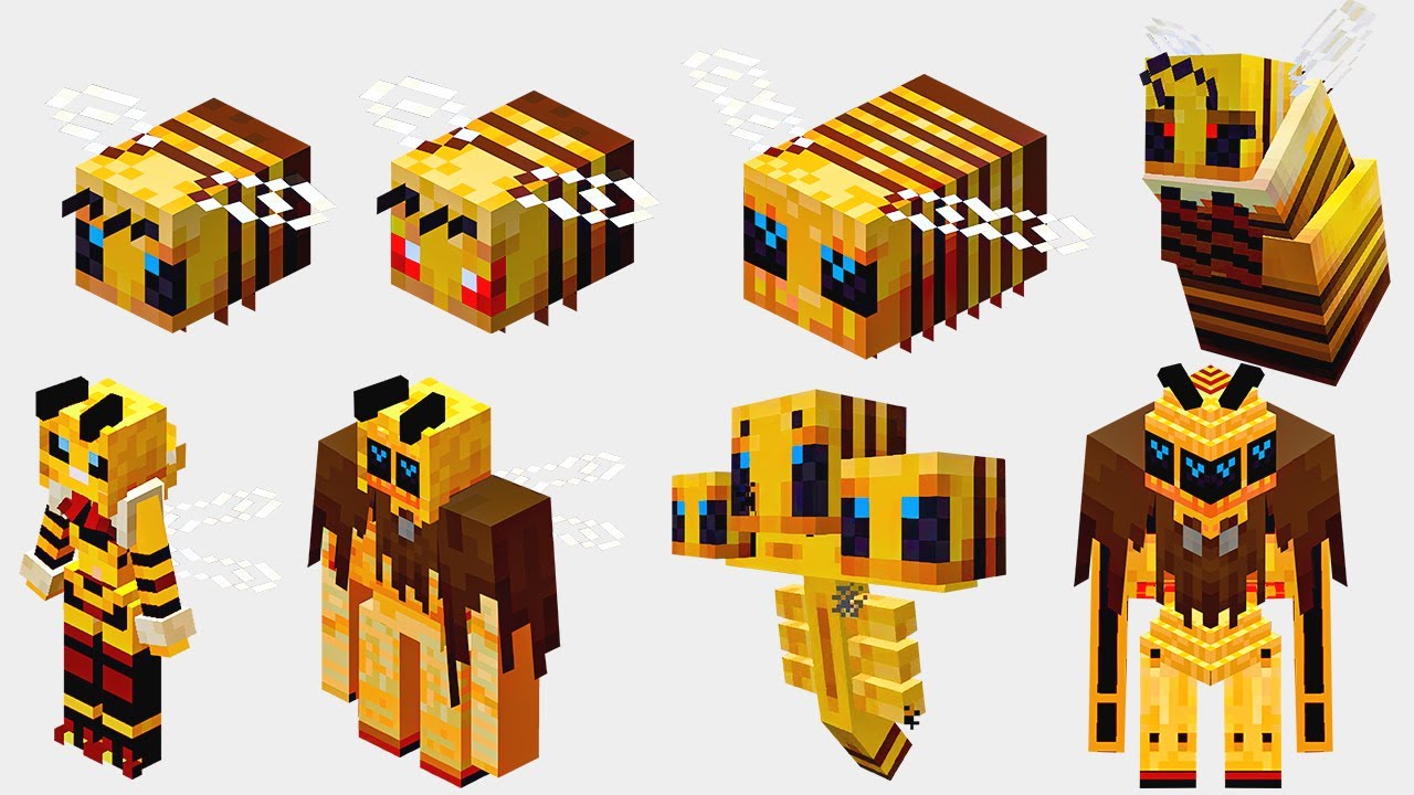 Abejas de minecraft