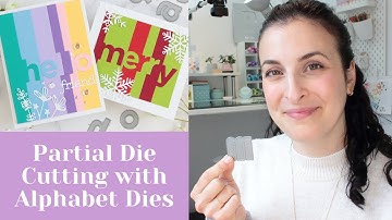 Impressive Greeting Cards with this PARTIAL DIE CUTTING Technique