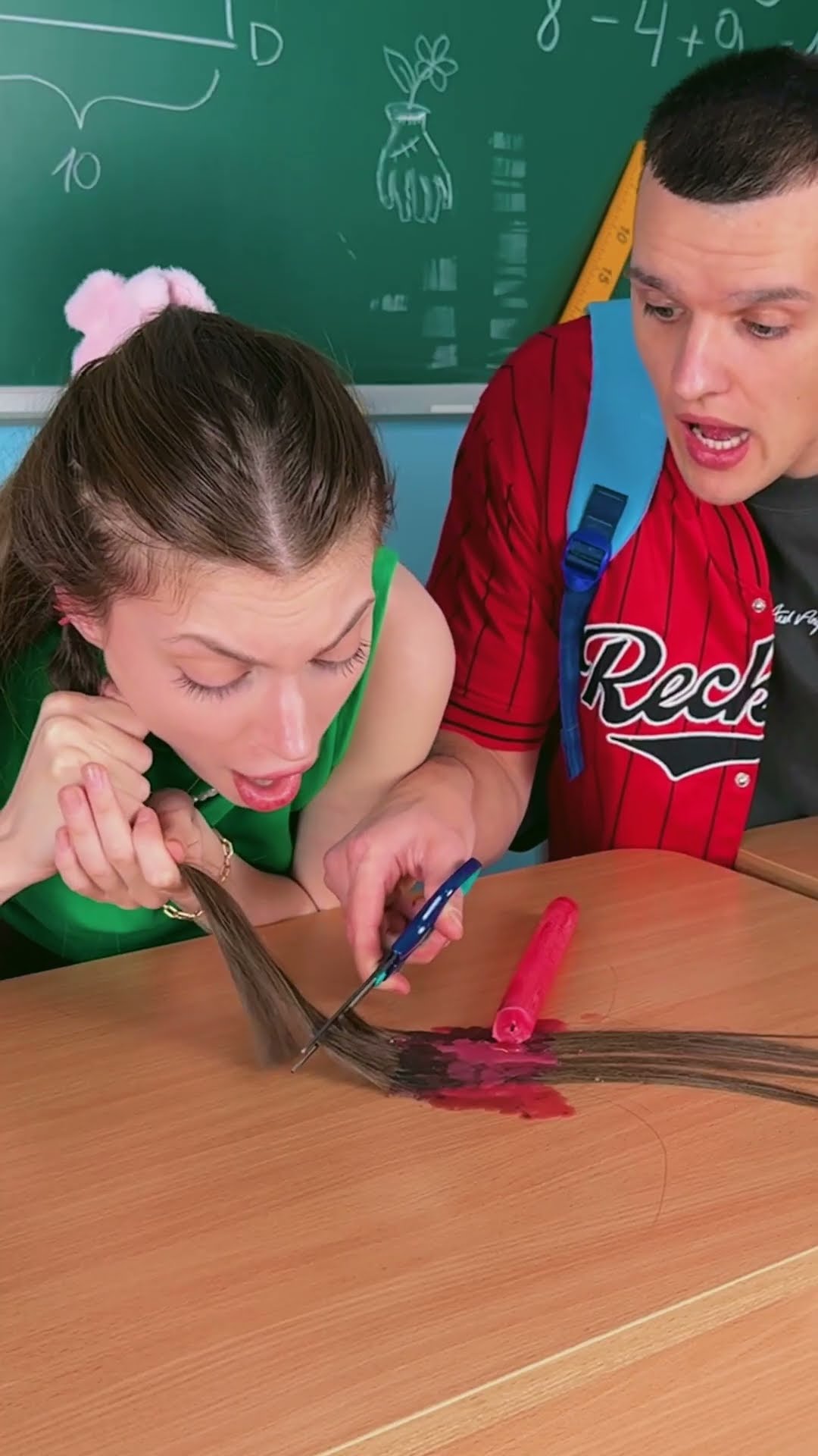 Best hair prank ? #shorts