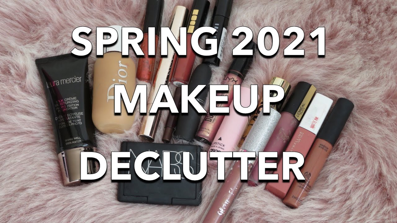 SPRING-2021- MAKEUP DECLUTTER.
