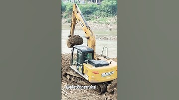 UPDATE TERKINI PENGERUKAN LUMPUR KALI BEKASI DENGAN EXCAVATOR SANNY PART 22 #shorts