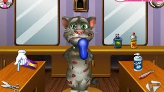 Мультик игра для детей Побрейте кота Тома (Tom Cat Shaving)