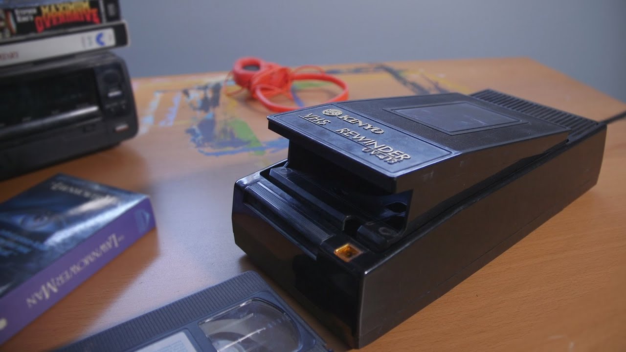 Noisy VHS Rewinder? Let's fix that problem, shall we? YouTube