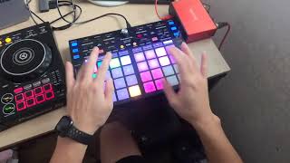 performing ddj 400 & ddj xp1 - mi gente & turn down for what (DJ DoubleDragon Mix) Resimi