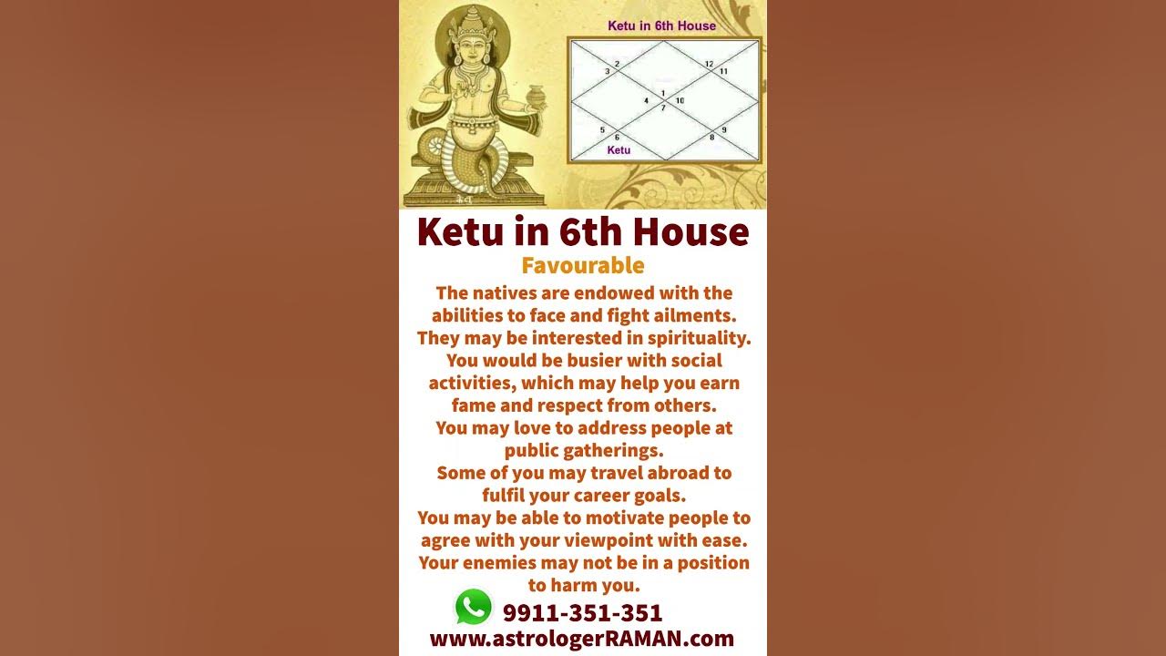 Ketu In 6th House I Accidents And Violent Tendencies I One Minute ketu-in-6th-house-i-accidents-and-violent-tendencies-i-one-minute