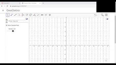 Direction Fields and Critical Points