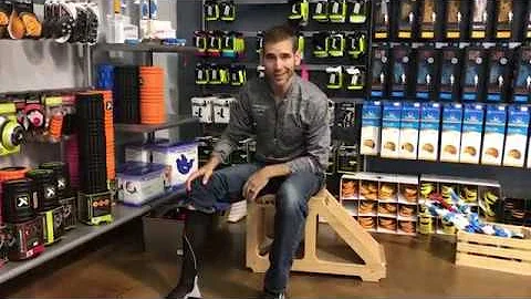 How to put on a CEP compression sock