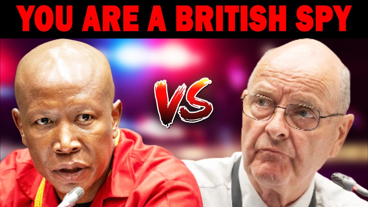 Julius Malema EXPOSES O'Sullivan for Being a British Spy in South Africa & Fraudulent Qualifications
