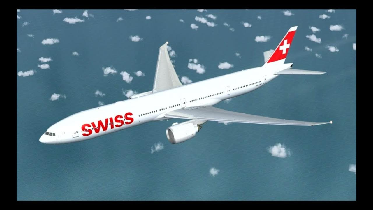 LX14 777300ER SWISS ZURICH NEW YORK JFK YouTube