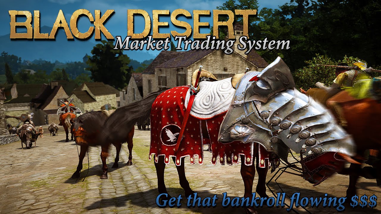 How to Make Trade Runs on Black Desert Online YouTube