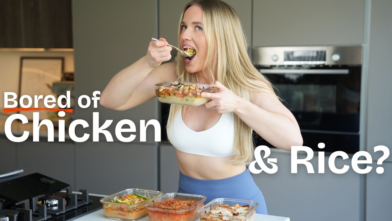 Watch This if you're bored of Chicken and Rice - Meal Prep in Under 20 Minutes