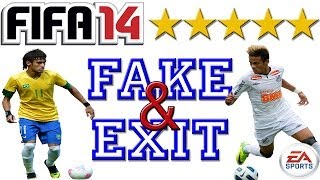 Drag Back Fake & Exit Left / Right ★★★★★ (Tutorial) :: FIFA 14 [PS3 / Xbox 360] ᴴᴰ