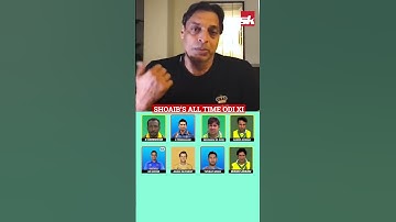 Shoaib Akhtar Picks All-Time ODI XI  🤔 - No Virat Kohli & Rohit Sharma 😱 #shorts #cricket