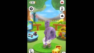 Playing with this cute elephant is awesome! #virtualpet #talking_games screenshot 4