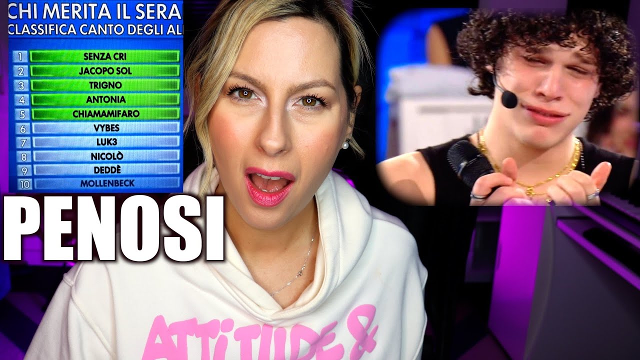 AMICI Nicolò va al serale dopo essere stato demolito dai suoi compagni nella CLASSIFICA DEL TALENTO