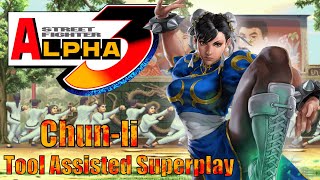 [TAS] - Street Fighter Alpha 3 (Arcade/CPS2) - Chun-li - Full Perfect