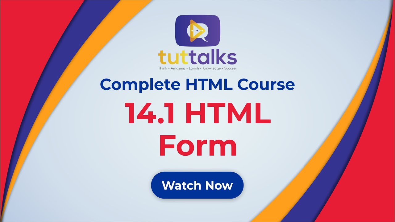 14 - Form in HTML | Part 1 | HTML Tutorial for Beginners in Urdu/Hindi ...