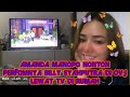 AMANDA MANOPO NONTON PERFOMNYA BILLY SYAHPUTRA DI OVJ LEWAT TV DI RUMAH