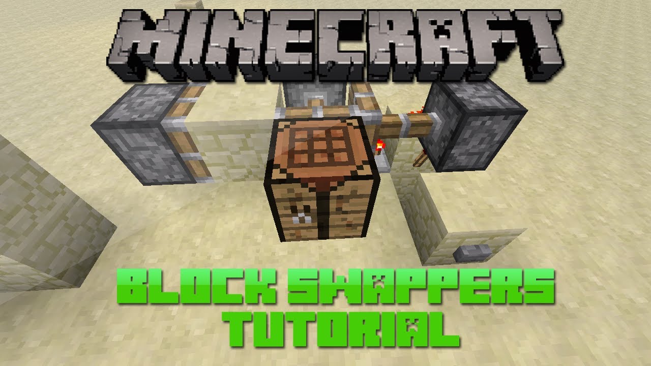 Minecraft: Block Swappers Tutorial - YouTube