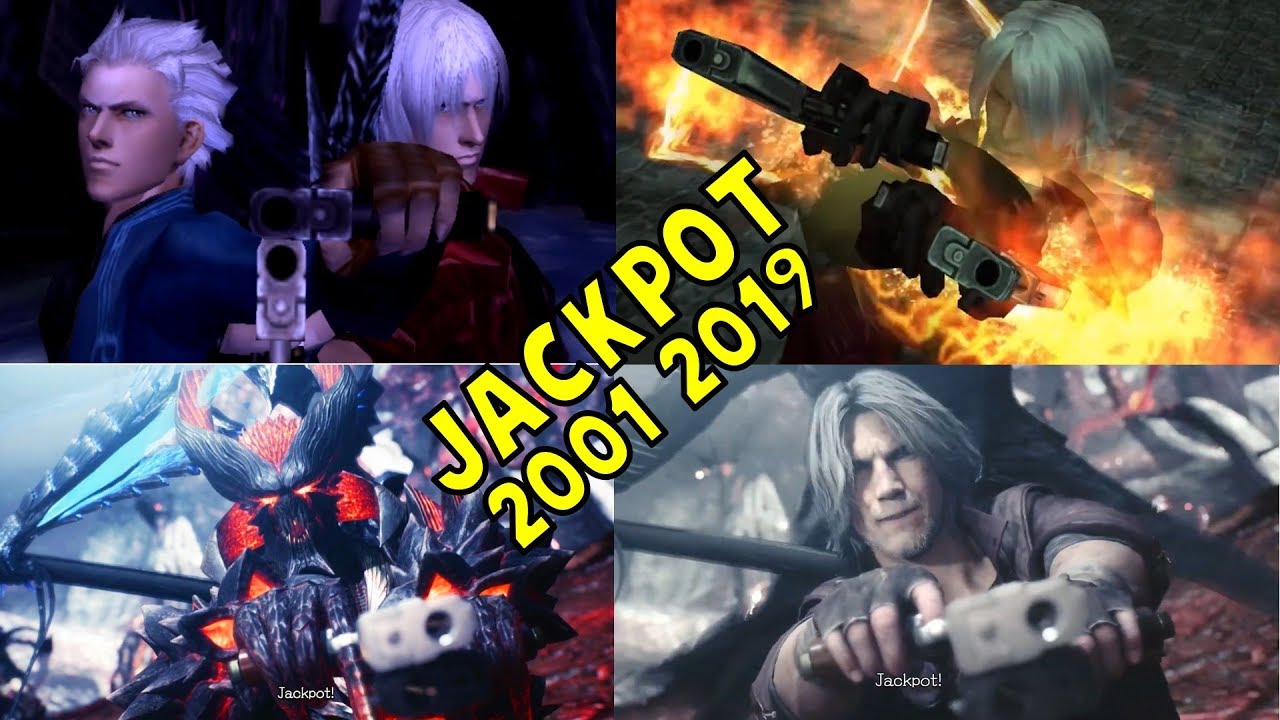 Evolution Of Jackpot Why Dante Says It 01 19 Devil May Cry 5 Dmc5 19 Youtube