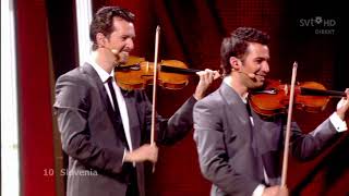 Quartissimo feat. Martina - Love Symphony (Eurovision 2009 - Slovenia)