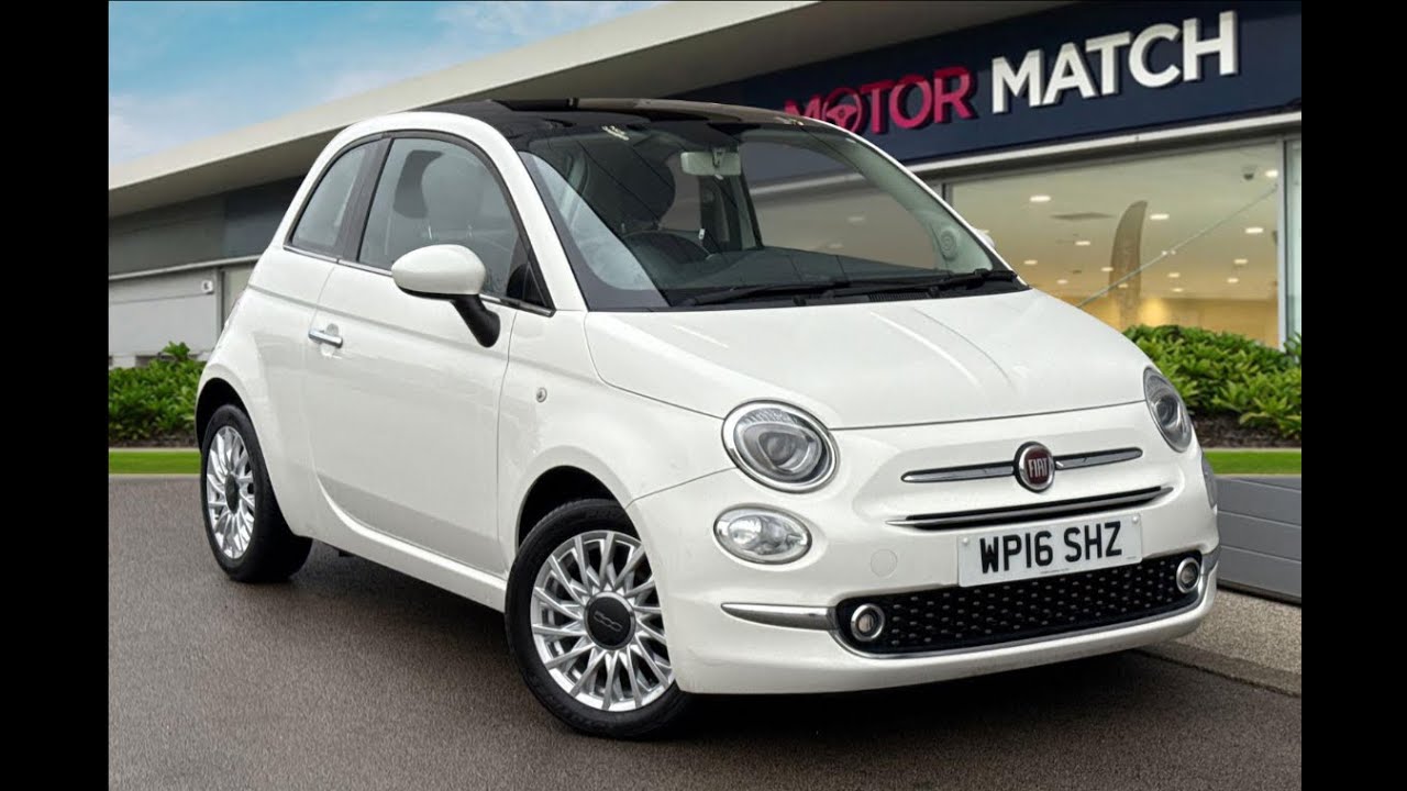 Used Fiat 500 1.2 Lounge Euro 6 (s/s) 3dr - WP16SHZ- Motor Match Crewe
