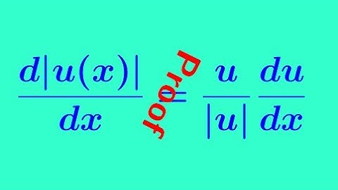 Derivative of absolute value functions - -  derivative of a function  -  part 4