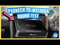 Pioneer TS-WX130DA Compact Slim Active Subwoofer - SOUND TEST (3/3 Install Series)