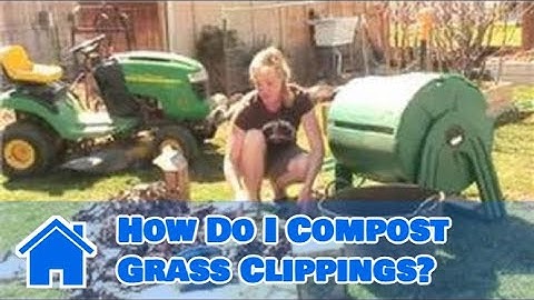 Composting : How Do I Compost Grass Clippings?