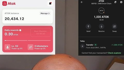 How to Withdraw and Add ATOK Token smart contract to your Wallet