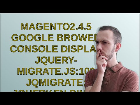 Magento2.4.5 google brower console display jquery-migrate.js:100 JQMIGRATE: jQuery.fn.bind() is d...