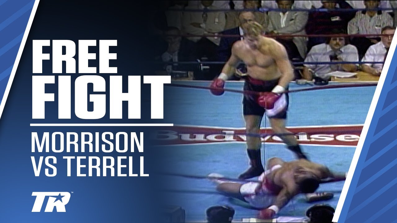 A Young Tommy Morrison 1st Round Knockout of Terrell FREE FIGHT