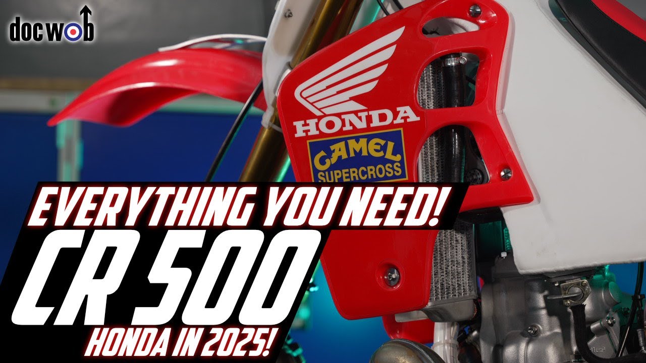 Детали, которые вам НУЖНЫ для вашего CR500 2025 — Docwob TV