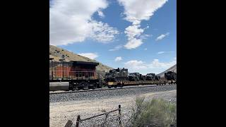 Train Carrying Military Gear! #railway #railfan #railfaning #railroad #train #railroading #shorts