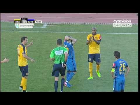 VIDEO: ΑΕΛ 1-1 ΑΠΟΕΛ (1-1agg) Στιγμιότυπα αγώνα 