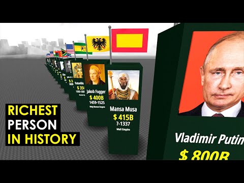 Video: Najbogatiji čovjek u povijesti: kronologija, povijest akumulacije i vlasništva, približna vrijednost države