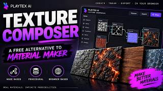 Browser-Based Material Maker Alternative | PLAYTEX AI Texture Composer