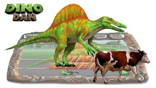 DINO DAN : DINO DUELS #25  - Spinosaurus VS Cow screenshot 5