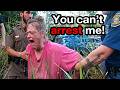 When Psycho Karen Get Seriously Schooled by Cops.