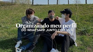 personalizando meu perfil do whatsapp. screenshot 4