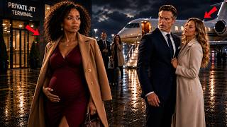 At the Private Jet Terminal, His Pregnant Wife Caught the Billionaire with His Mistress—and ...