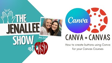 Canva Buttons for Canvas Course