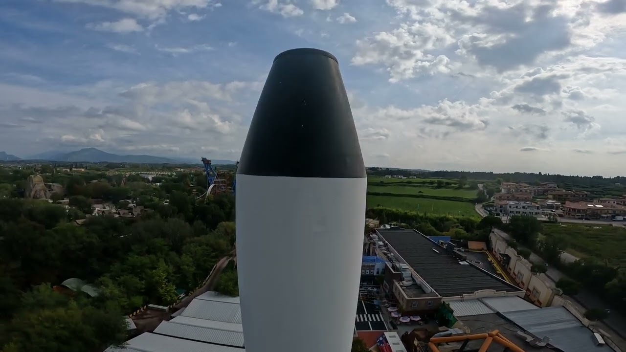 Movieland Space Mission Orbit Onride POV Landside September 2023