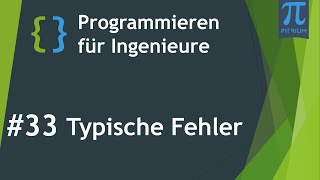 👩‍🎓 Typische Fehler in Python #33