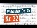 Franz Wohlfahrt - 60 Studies Op. 45 - Nr. 22