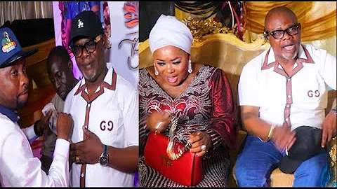 Pretty! Meet Yinka Quadri's Wife On His Birthday As They Dance Together On His Birthday.Kamilu Kompo