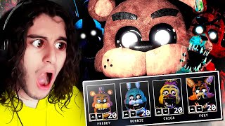 CAN I BEAT FNAF PLUS 4/20 MODE WITHOUT USING THE LIGHTS?! | FNAF Plus Unofficial